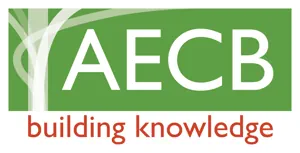 The logo of the Association for Environment Conscious Building