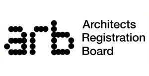 The logo of the Architects Registration Board